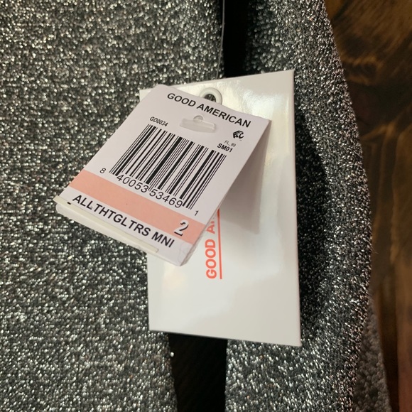 Good American Sparkle bodycon mini dress - Picture 3 of 10